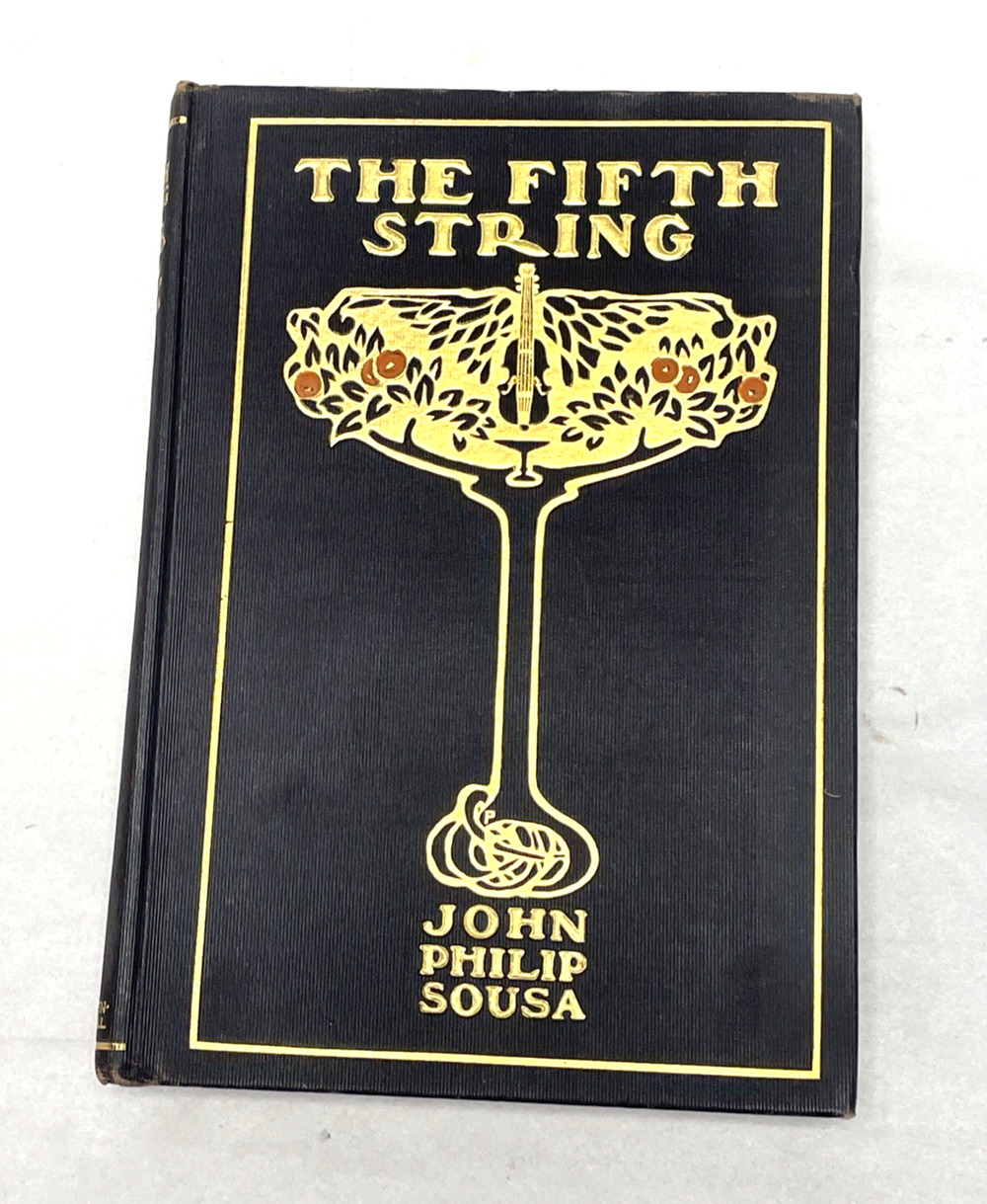 1902 The Fifth String John Philip Sousa Howard Chandler Christy Antique Book